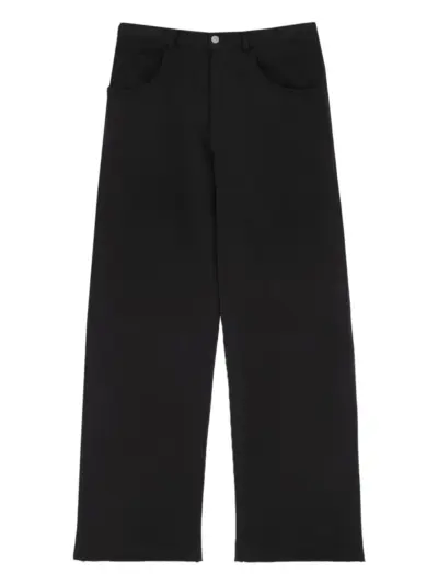 MM6 Maison Margiela pocket-detail trousers - Black