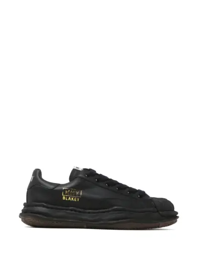 Maison MIHARA YASUHIRO Blakey OG Sole leather sneakers - Black