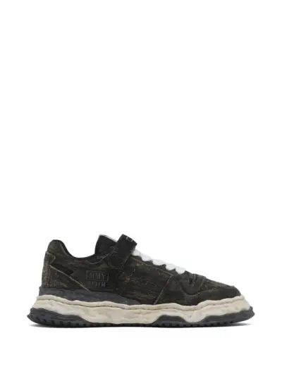 Maison MIHARA YASUHIRO Keith OG Sole leather sneakers - Black