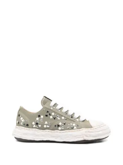 Maison MIHARA YASUHIRO Peterson 23 embellished sneakers - Green