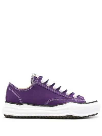 Maison MIHARA YASUHIRO Peterson Original logo-patch sneakers - Purple