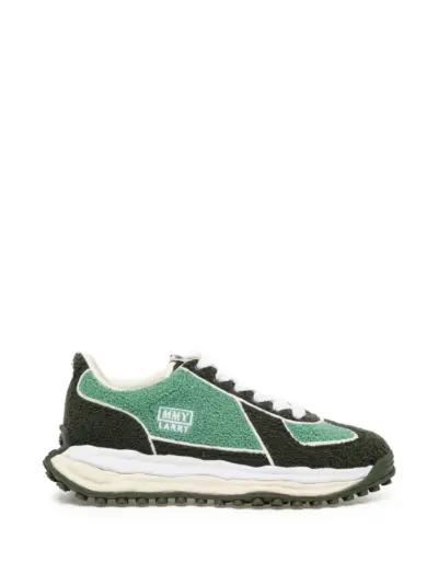 Maison MIHARA YASUHIRO appliqué trainers - Green