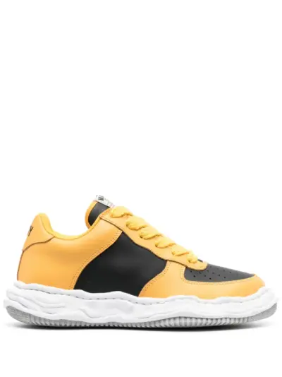 Maison MIHARA YASUHIRO chunky low-top sneakers - Yellow