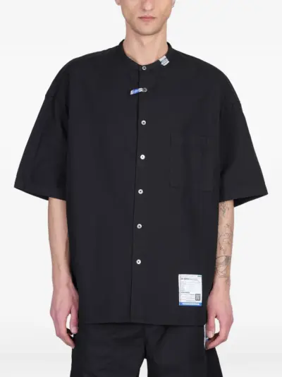 Maison MIHARA YASUHIRO cotton shirt - Black