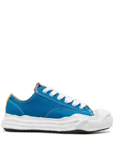 Maison MIHARA YASUHIRO logo patch sneakers - Blue
