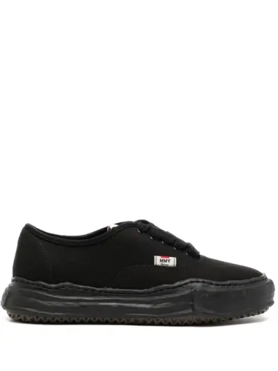 Maison MIHARA YASUHIRO low-top canvas sneakers - Black
