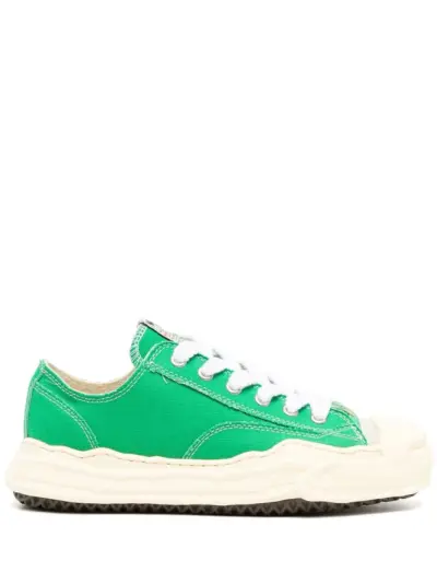Maison MIHARA YASUHIRO low-top canvas sneakers - Green