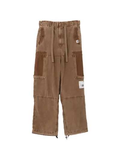 Maison MIHARA YASUHIRO patch-pocket cargo pants - Brown