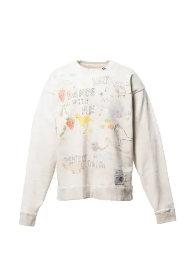 Maison MIHARA YASUHIRO printed sweatshirt - White