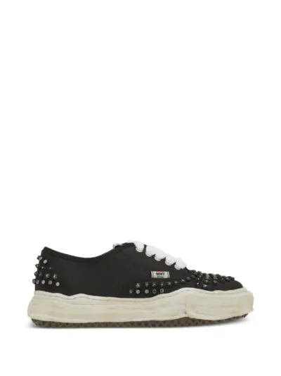 Maison MIHARA YASUHIRO studded-detail sneakers - Black