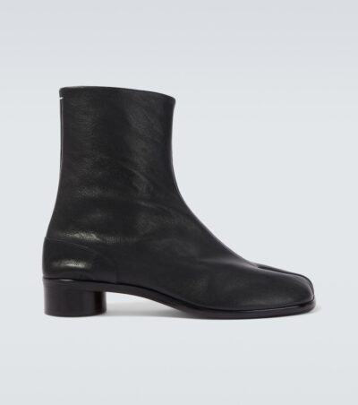 Maison Margiela Tabi leather ankle boots