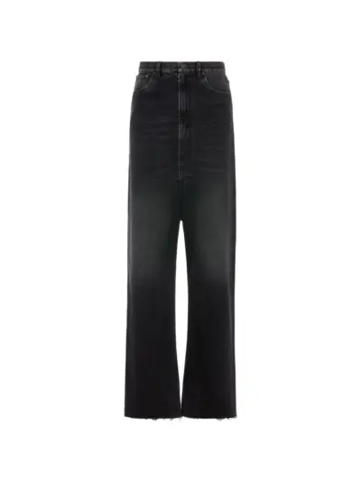 Maison Margiela belt-loops jeans - Black
