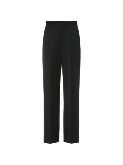 Maison Margiela front-crease trousers - Black