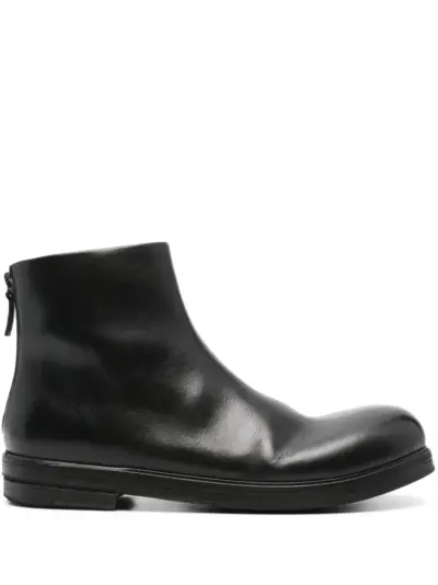 Marsèll Zucca Zeppa leather boots - Black