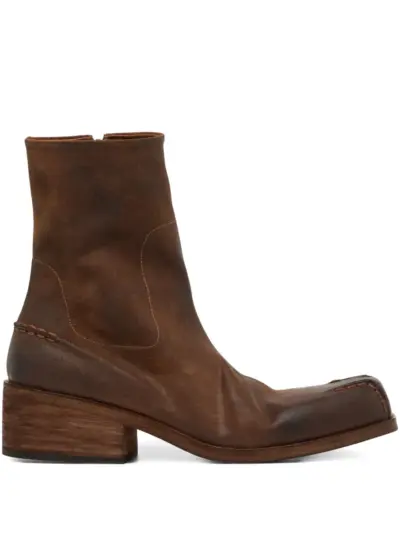 Marsèll leather ankle boots - Brown