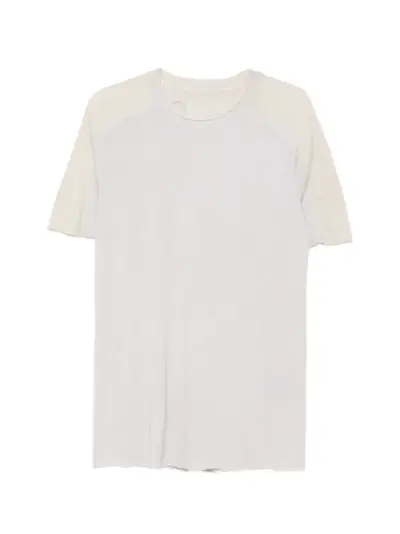 Masnada panelled T-shirt - Neutrals