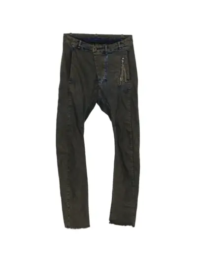 Masnada zip-detail jeans - Brown