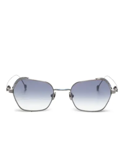 Matsuda geometric-frame sunglasses - Grey