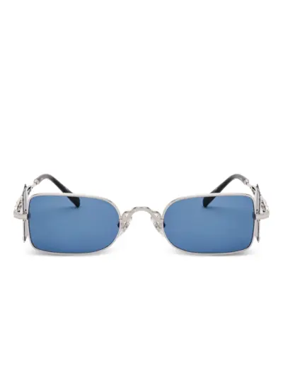 Matsuda rectangle-frame sunglasses - Silver