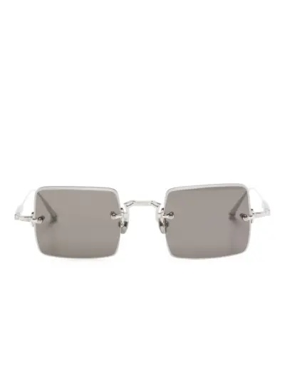 Matsuda rimless square-frame sunglasses - Silver