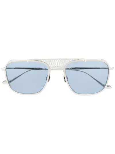 Matsuda square-frame tinted sunglasses - Silver