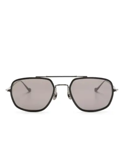 Matsuda tinted-lenses pilot-frame sunglasses - Grey
