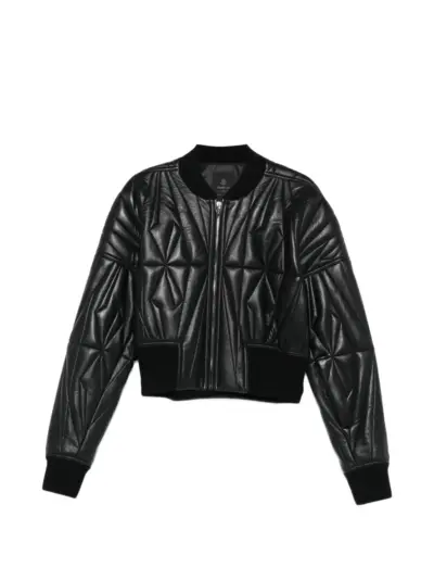 Moncler + Rick Owens quilted zip jacket - Black