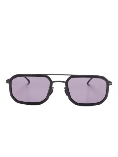 Mykita geometric-frame sunglasses - Black