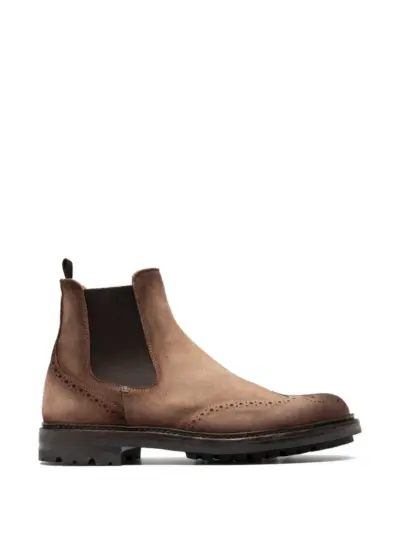 Officine Creative Bristol leather boots - Neutrals
