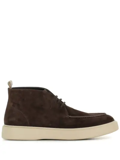 Officine Creative Frame 002 suede ankle boots - Brown