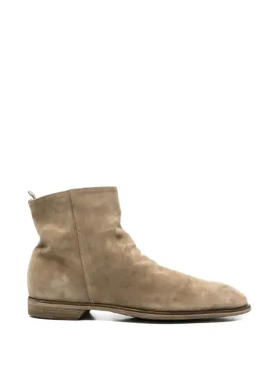 Officine Creative zip-up boots - Neutrals