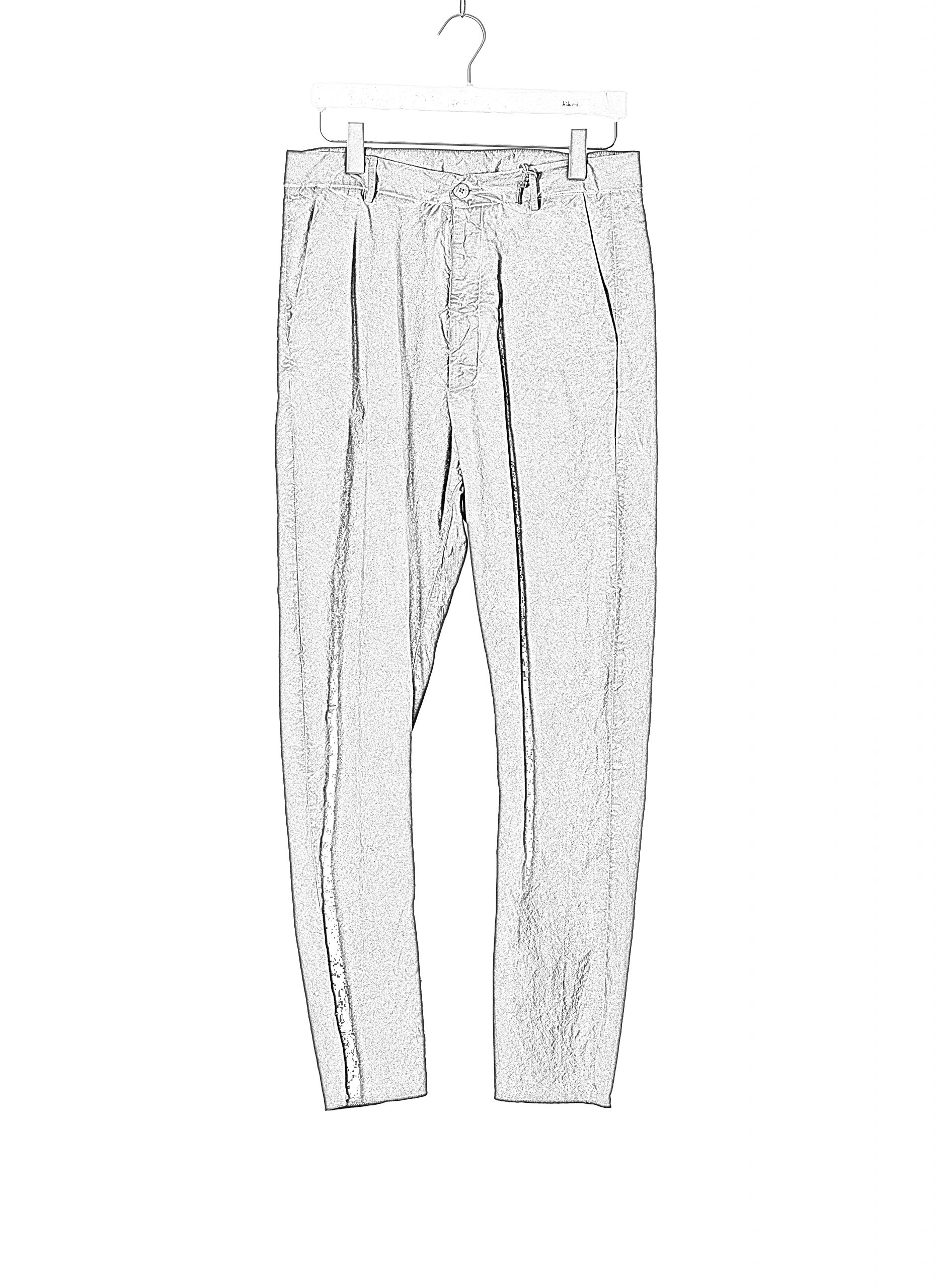 POEME BOHEMIEN Regular Fit Pants PT-42, cotton, dark army