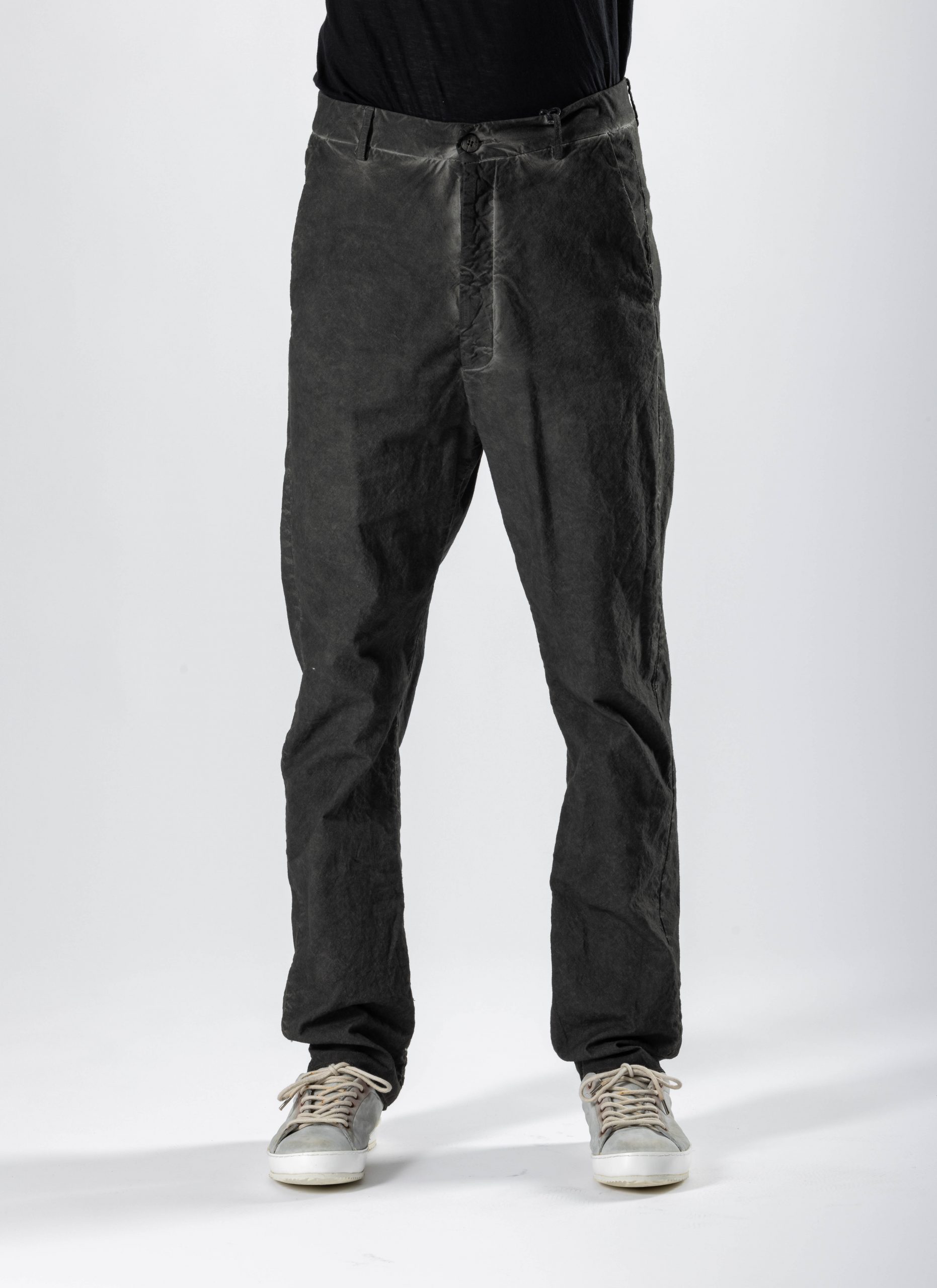 パンツ Poeme Bohemien Cotton Pants POEME BOHEMIEN Regular Fit Pants PT-42, cotton, dark army
