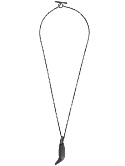 Parts of Four Bear Tooth necklace - Metallic