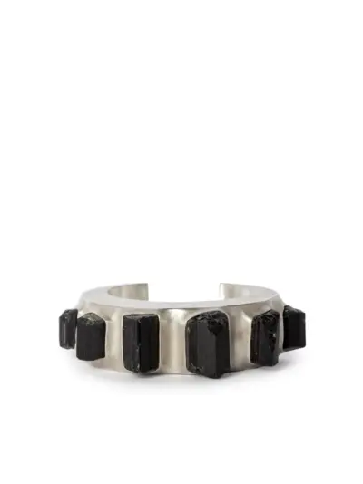 Parts of Four Crescent slip-on bracelet - Silver