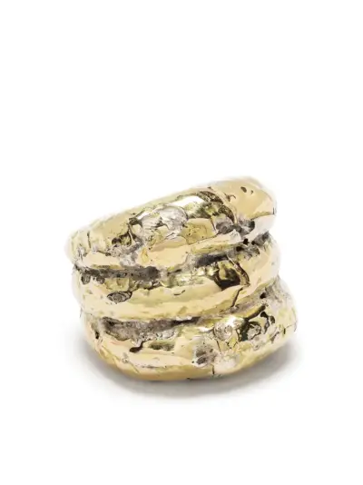 Parts of Four Stack ring - Gold