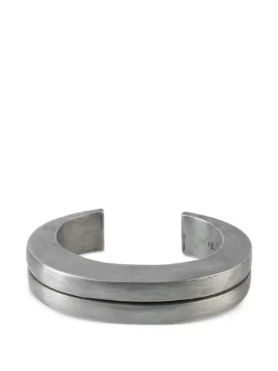 Parts of Four crescent crevice bracelet - Silver