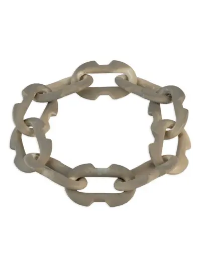 Parts of Four deco-link chain necklace - Grey