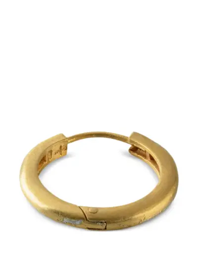 Parts of Four small V2 hoop earring - Gold