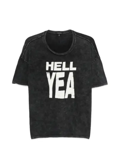 R13 graphic T-shirt - Grey