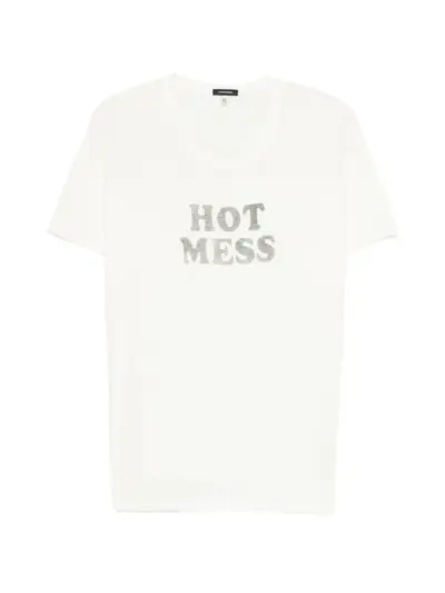 R13 hot-mess T-shirt - White