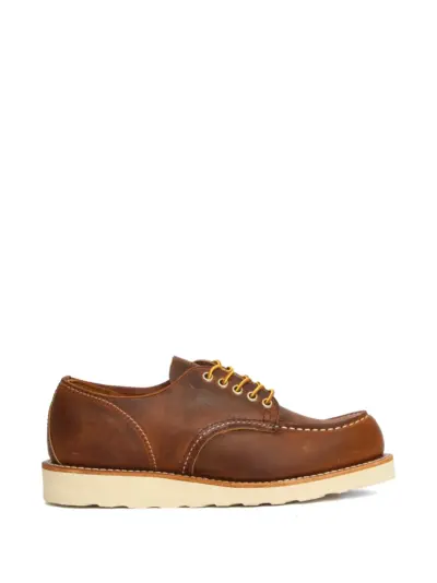 Red Wing Shoes moc-toe boat shoes - Brown