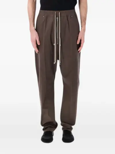 Rick Owens Bela drawstring trousers - Brown