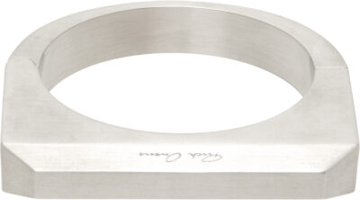 Rick Owens Beveled Bangle Bracelet