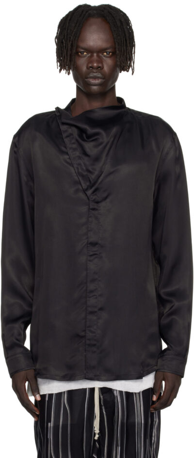 Rick Owens Black Concordians Island Shirt