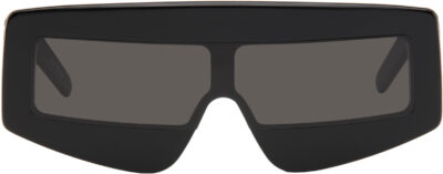 Rick Owens Black Temple Phleg Sunglasses