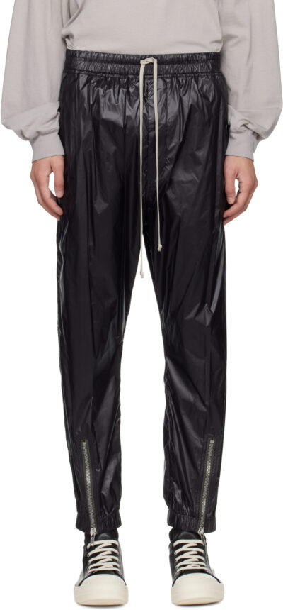 Rick Owens Black Temple Tecuatl Track Pants