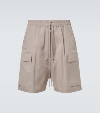Rick Owens Cargobela cotton-blend cargo shorts