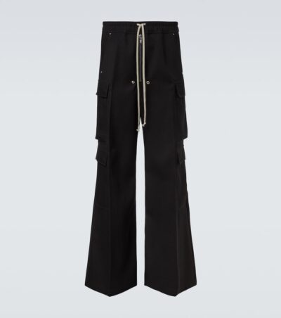 Rick Owens Cargobelas virgin wool cargo pants