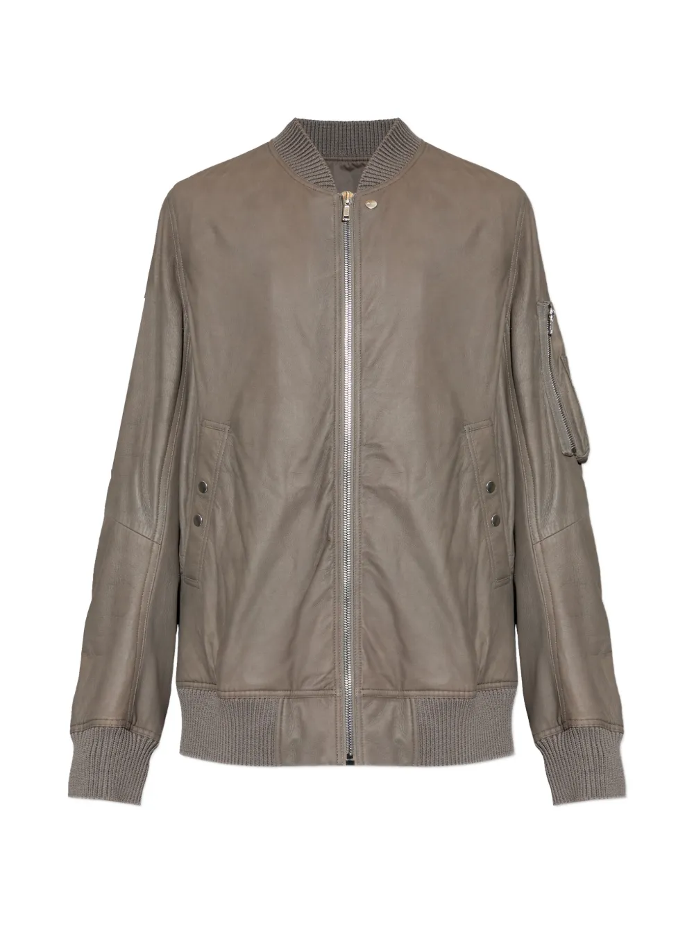 Rick Owens Classic Flight leather jacket - Brown